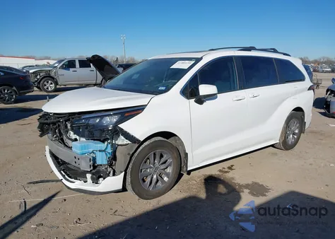 2024 Toyota Sienna Le from USA, damaged, VIN 5TDBRKEC0RS217006